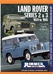 Rimmer Bros Land Rover Series 2 and 3 Quickfinder Catalogue (1959-1985) 3 Pages